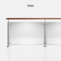 Garde-corps inox