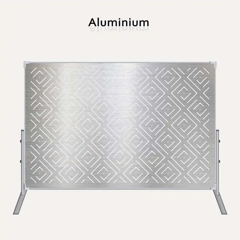 Brise-vent en aluminium