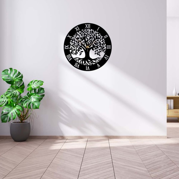 Horloge géante arbre de vie - Fabrication française