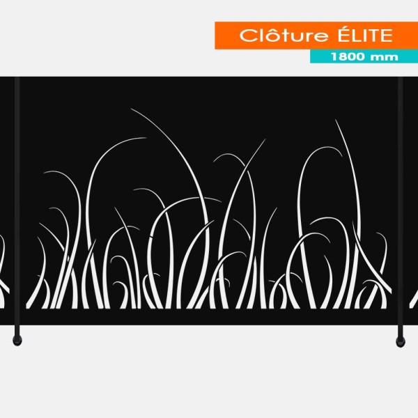 Clôture jardin ELITE hauteur 1800mm