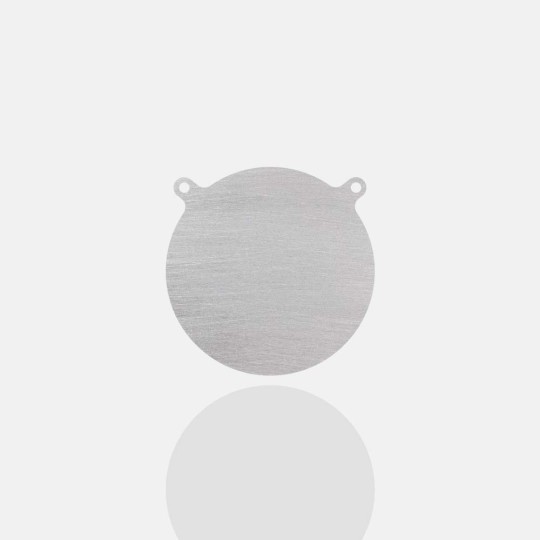 Gong de tir 200 mm en acier | Cible métallique 3 à 12 mm