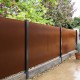 tôle pour clôture acier Corten