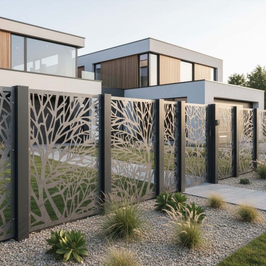 tôle pour clôture acier galvanise