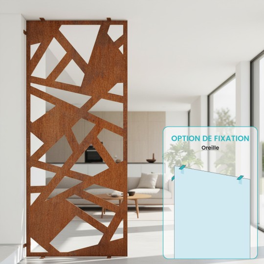 Claustra métallique personnalisable