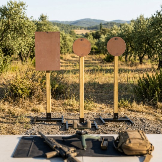 Pack steel challenge gong de tir