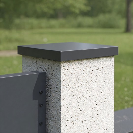 Chapeau de Pilier aluminium | 30x30 40x40 50x50 60x60 cm