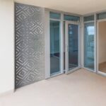 Brise-vent en tôle perforée à la découpe laser