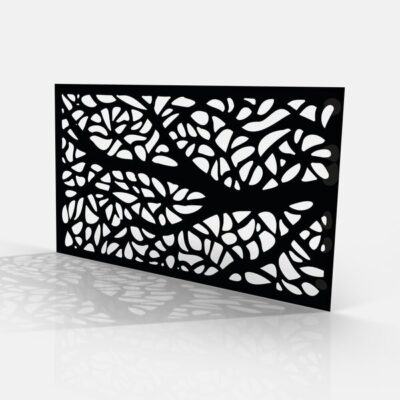 tôle motif végétaux