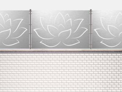 cloture acier inoxydable