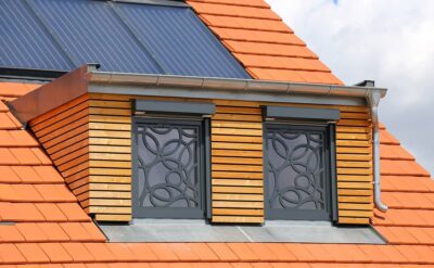 grille de défense en tôle