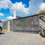 Les portails en tôles perforées à la découpe laser