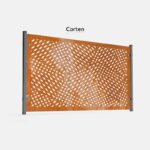 Pourquoi choisir un portail en acier corten?