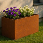 Jardinière en acier corten : la solution idéale pour votre jardin