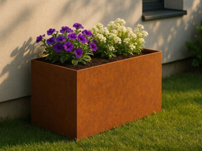 Laissez vous guider par nos experts qui vous présentent les jardinières en acier corten.