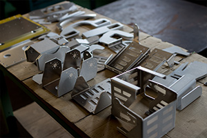 Pièces industrielles découpées laser