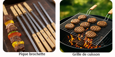 Option cuisson barbecue