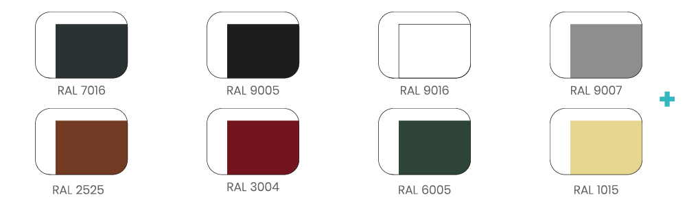 Couleur des tôles