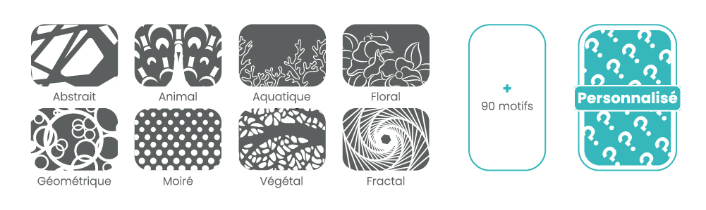 Motifs des tôles