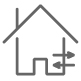 Utilisable en intérieur et en extérieur