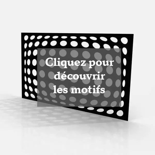 Tôle motif moiré