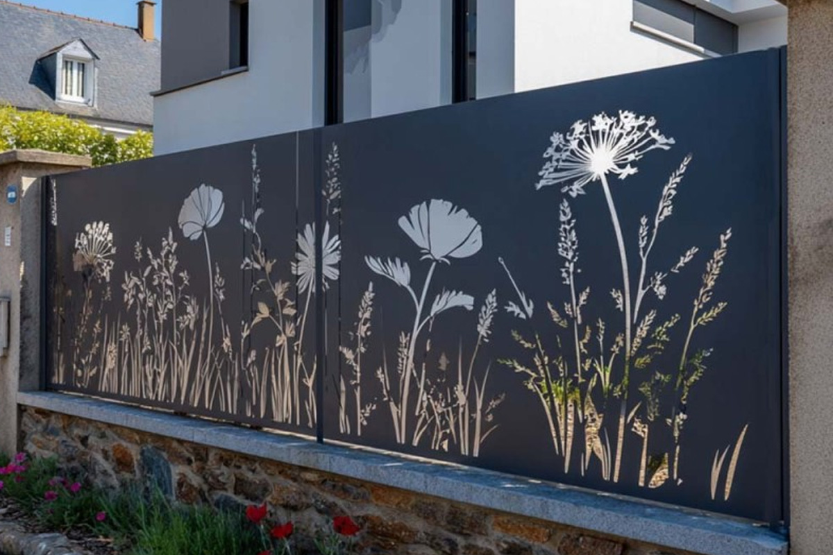 Clôture sur mesure personnalisable