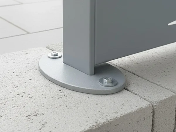 Poteau platine Elite