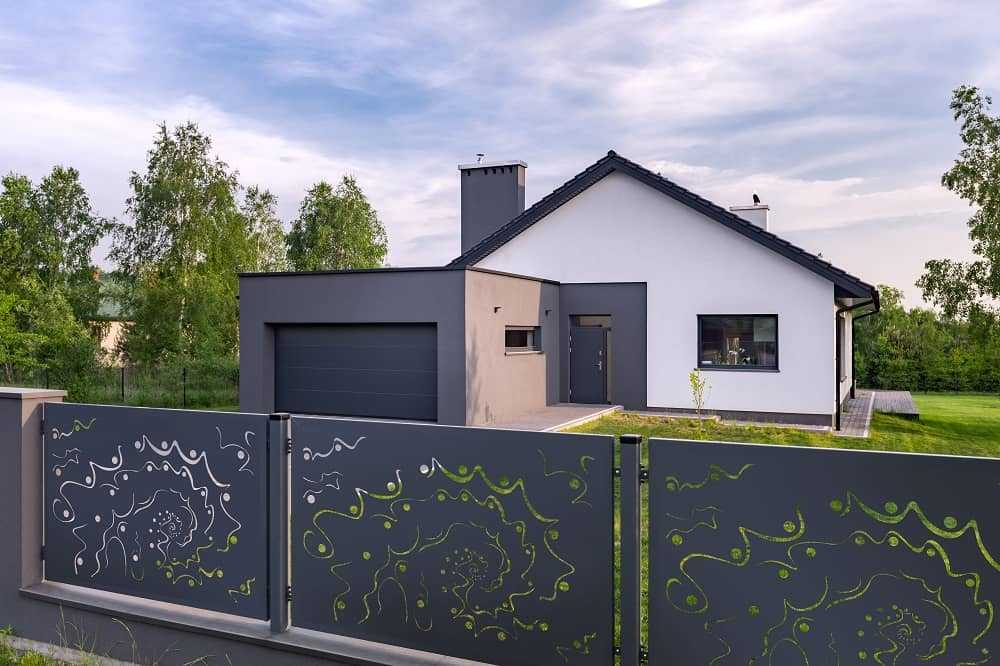 Brises vues extérieur terrasses et jardins : Pares vue design métal