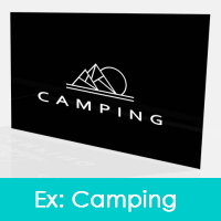 Ex: camping