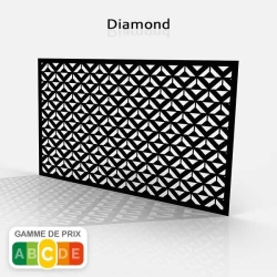 Tôle motif géométrique Diamond 2:1