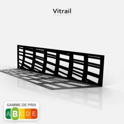 Tôle motif vitrail