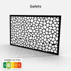Tôle motif galets