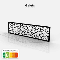 Tôle motif galets