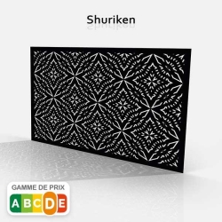 Tôle motif shuriken