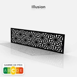 Tôle motif illusion