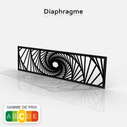 Tôle motif diaphragme Tôle motif diaphragme