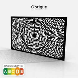 Tôle motif optique Tôle motif optique