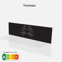 tole decoupe laser tourteau crabe 