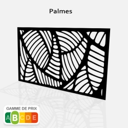 Decoupe laser feuilles de palmes, palmiers