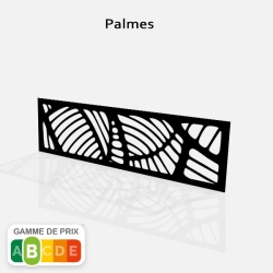 Decoupe laser feuilles de palmiers