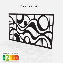 Motif découpe laser Koundelitch art contemporain