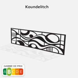 Motif découpe laser Koundelitch art contemporain
