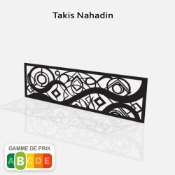 Décor decoupe laser contemporain façon Takis Nahadin