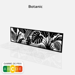 Tôle motif Vegetal Botanic format 4:1