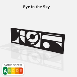 Motif découpe laser yeux "Eye in the Sky"