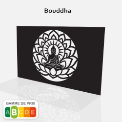 Motif découpe laser Zen Bouddha