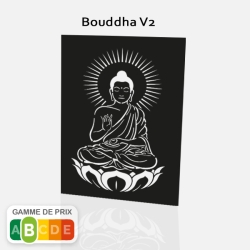 Tôle motif Zen Bouddha V2