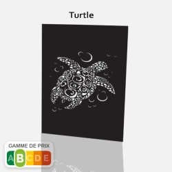 Motif découpe laser Turtle la tortue