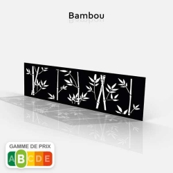Tôle motif Bambou 4:1
