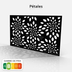 Tôle motif Floral Pétales 2:1