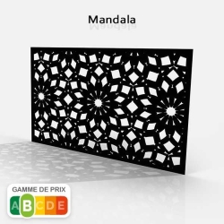 Tôle motif Floral Mandala 2:1